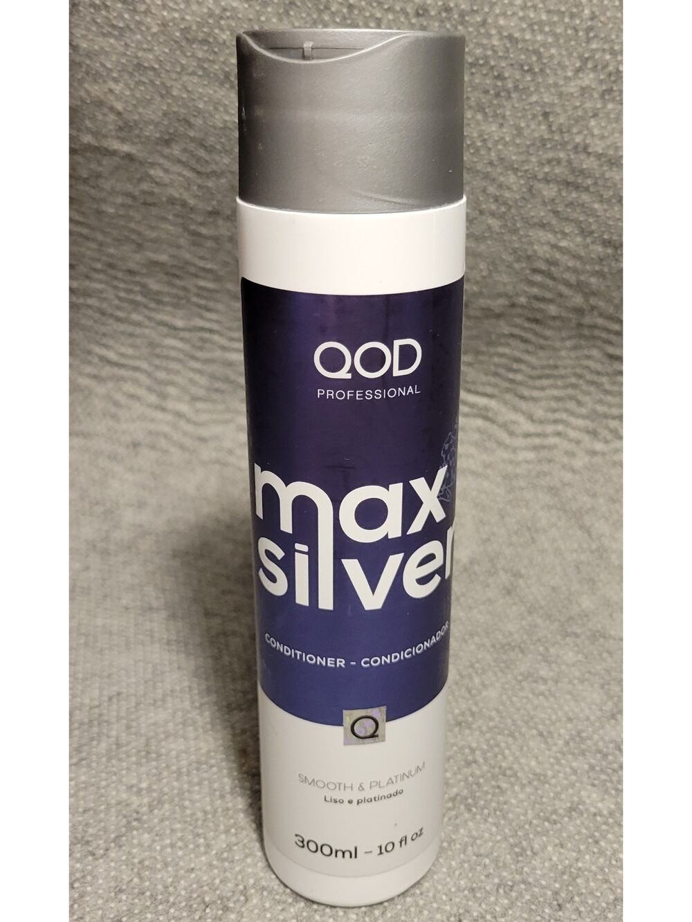 QoD Professional Max Silver Conditioner 300ml 10 fl oz Blonde Streaked Gray Hair